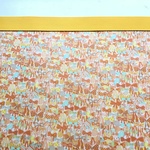 mino☆様専用オーダー品♡プールバッグ・リバティ・ジェニーズリボンズ（ミックス）Ｍ・ラミネート・ビニコ