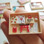 神社お参り　椿バージョン①　otomenokai ミニチュア