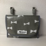 再販♡ラミネート移動ポケット♡リボンリボン♡グレー♡