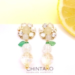 レモネードピアス🍋痛くならないイヤリング/ピアス