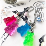 今回が最後！ハニー　honey　くまのストラップ　グミ　キーホルダー