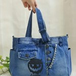 【❤SALE❤】デニムリメイクバッグ