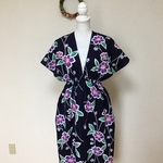 浴衣の反物で作ったワンピース