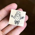 Girl’s face はんこ