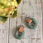 beads & leather ＊イヤリング/ピアス 