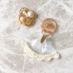 vintage button accessory
