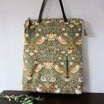 モダ☆イチゴ泥棒のサブバッグ(セージ)