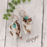 ♡再…再販！ターコイズスカーフピアス♡