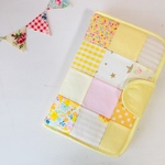 母子手帳ケース☆通帳ケースMサイズ「yellow」