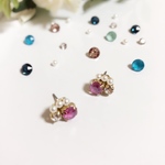 ⁑送料無料⁑    スワロフスキーとパールのビジューピアス