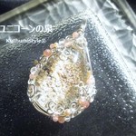 ガーデンクォーツペンダント（ワイヤージュエリー☆ワイヤーアクセサリー☆ワイヤーラッピング天然石ネックレス）
