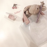 initial tote bag