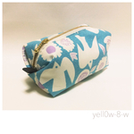 【SALE】北欧風＊鳥柄 キャラメルポーチ B