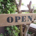 オシャレなOPEN/CLOSED★ ウッドプレート　#3