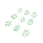8個セット✴︎「#3623」 変形 水面 カボション  (グリーン)