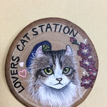 E様専用ページ 木製ねこブローチ