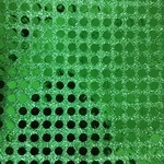 2  スパンコールの生地  50センチ   緑色