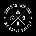 【CHILD IN THIS CAR】カーステッカー