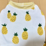 パイナップル柄 生成色