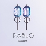 人気✩︎⡱大ぶりおしゃれピアス★イヤリング《パープル&ブルー》