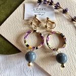 Flower Garden♢earring or Pierce