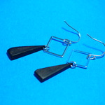 和風ウッドピアス No55