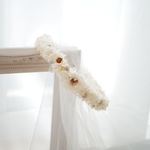 baby  flower  crown〜ホワイトアンティークベビー&キッズ花冠〜
