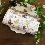 tom様専用オーダー品☆長財布☆気まぐれ柴犬さん☆アイボリー