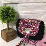 ズパゲッティ蓋つきポーチ☆