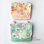 summer新作♡Ring＆Flower柄 クリップ付き 移動ポケット