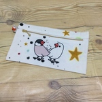 文鳥ペンケース(宇宙)