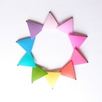 NEW！10色から♪△カラーヘアピン
