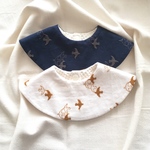 再販𖤓swallow bib