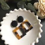 イヤリング/樹脂フック対応　大人シンプル ピアス 