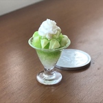メロンかき氷パフェ