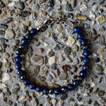 Single bracelet 《lapis lazuli−roundcut》