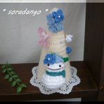 miniあじさいツリー　梅雨