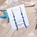 💎ライトサファイア💎5連 夏ピアス イヤリング
