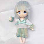 【オビツ11 服】しっとりカラーセーラー