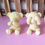S211,s212　2個セット、くま　クマ　熊　シリコンモールド   動物 かわいい マスコット  レジン アロマストーン 手作り 石鹸 キャンドル