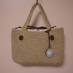 麻ひもランチバック(セキセイインコ）