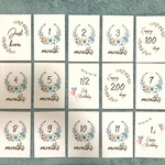 ♡×1300【送料無料】☆月齢カード☆マンスリーカード