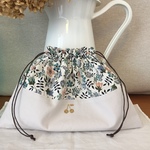 リバティ エデナム 巾着 オムツポーチにも