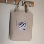 yuko様オーダー品刺繍バッグ（アメリカンショートヘア）