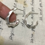 4個✦ツイストフープピアス