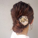  Elegant (薔薇) ヘアクリップ