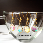 まるまるホログラムピアス