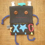移動ポケット＊ロボットくん/旧型＊はんかちポーチ