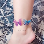 【新作】夏 和 蝶 アンクレット 花嫁 アクセサリー 浴衣 着物 