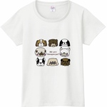 ⭐️鼻ぺちゃなかまTシャツ